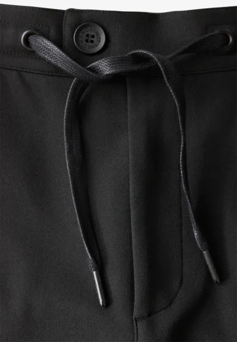 Chino en jersey Black