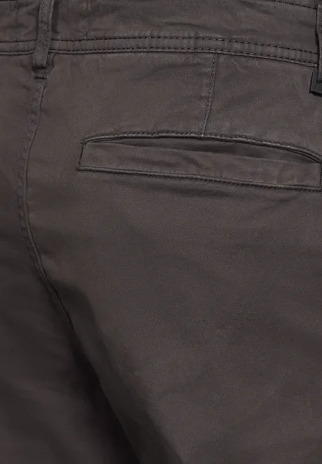 Relaxed gesneden cargo broek dark brown