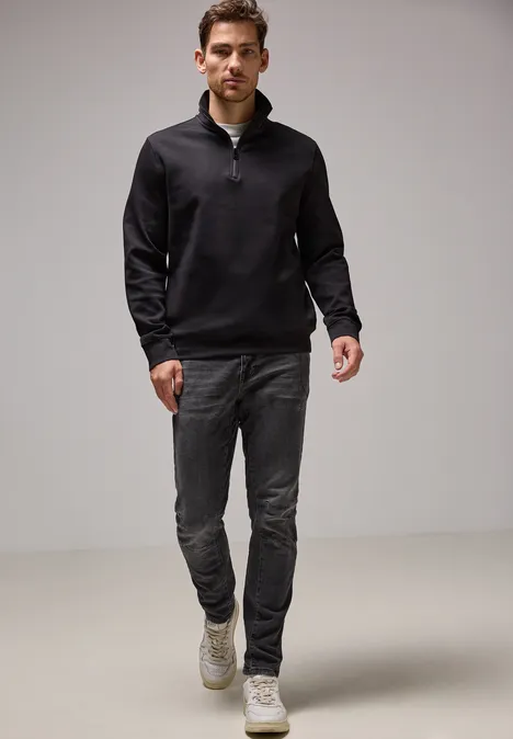Jeansy o kroju Regular Fit black random wash