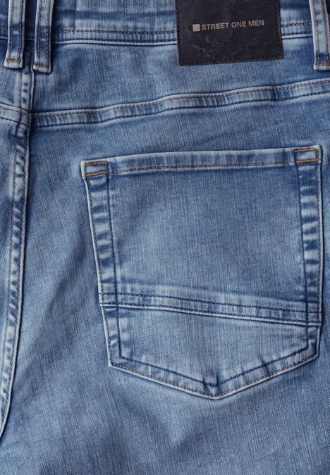 Jeansy Bleached light blue wash