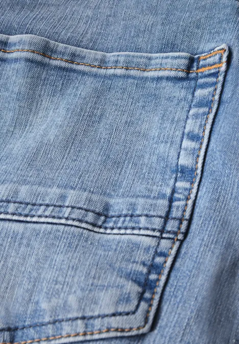 Jeansy Bleached light blue wash