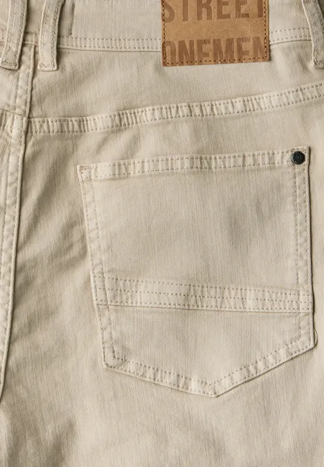 Colored Jeans Bermuda sandstone beige wash
