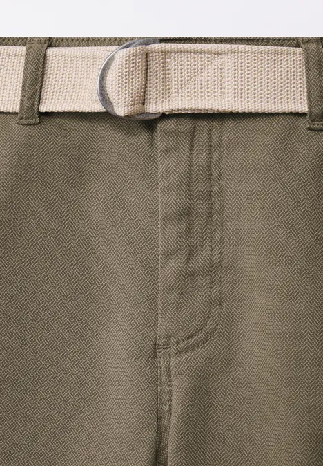 Struktur Chino mit Gürtel coast sand