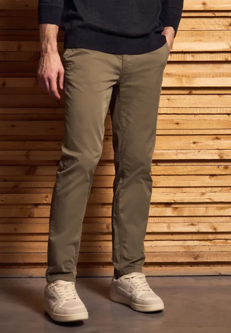 Klassische Chino sepia brown