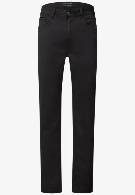 Slim Fit Hose Black