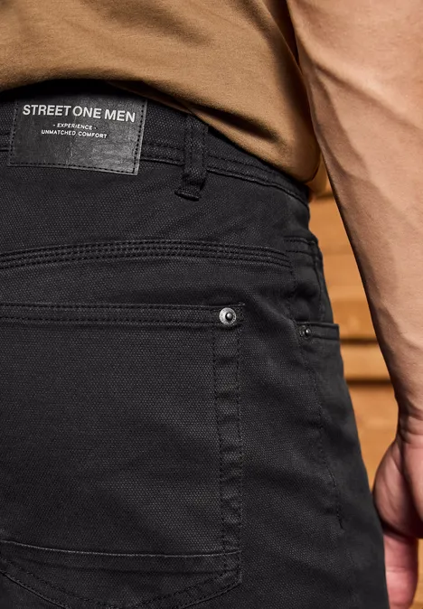 Slim Fit Hose Black