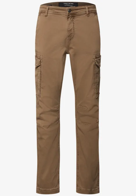 Cargo broek Regular Fit sepia brown