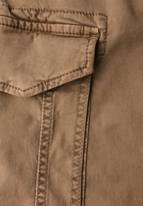 Regular Fit Cargo Hose sepia brown