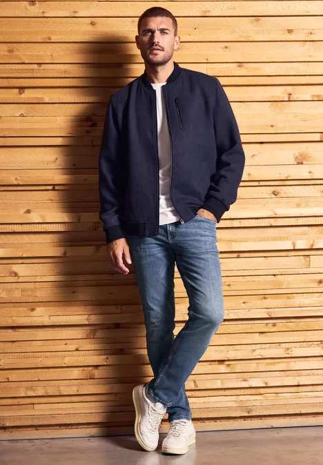 Slim Fit Jeans dark blue wash