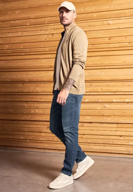 Regular Fit jeans dark blue wash