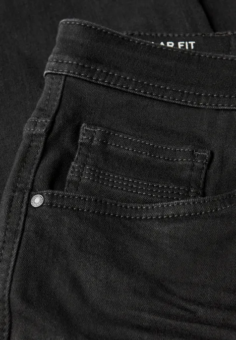 Regular Fit Jeans clean black