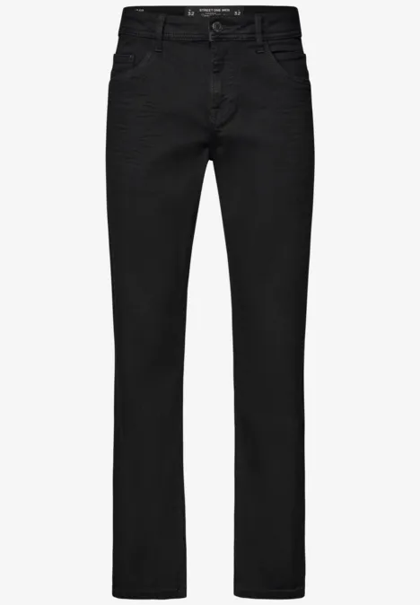 Straight Legs jeans clean black