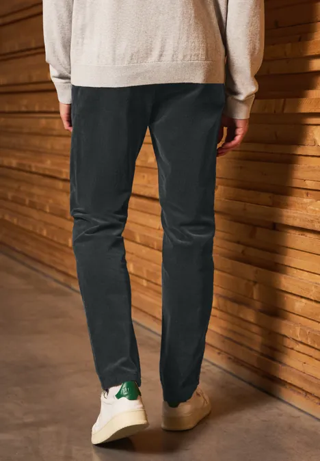 Cord Chino graphite grey