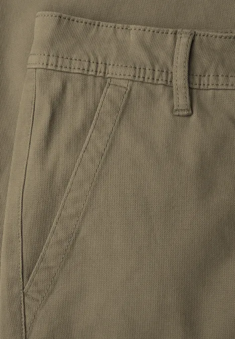 Chino mit Taschen mocha brown