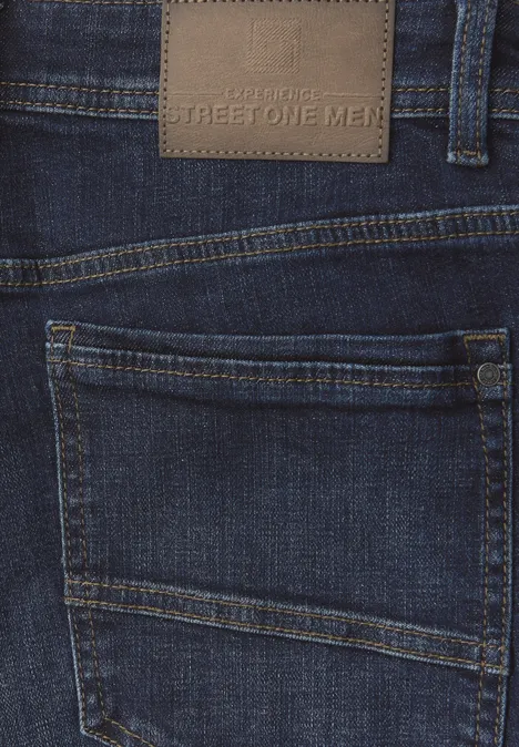 Jeans im Regular Fit deep indigo blue wash