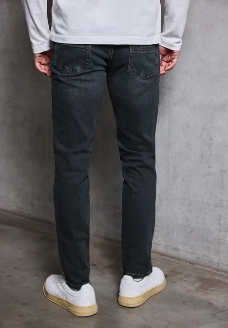 Regular Fit jeans dark blue coated