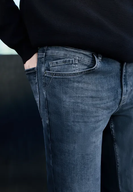 Jeans Regular Fit soft greencast random wash