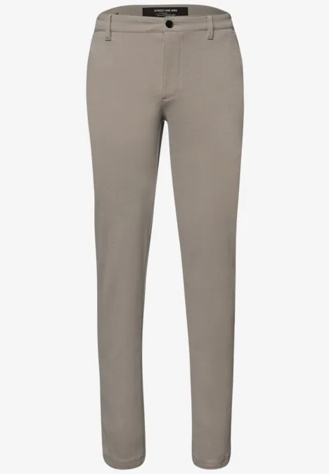 Jersey chino warm sand