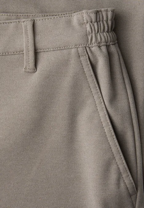 Jersey chino warm sand