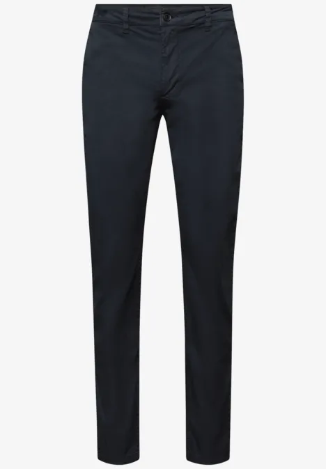 Chino mit Stretchbund dark ink blue