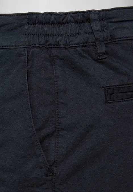 Chino mit Stretchbund dark ink blue