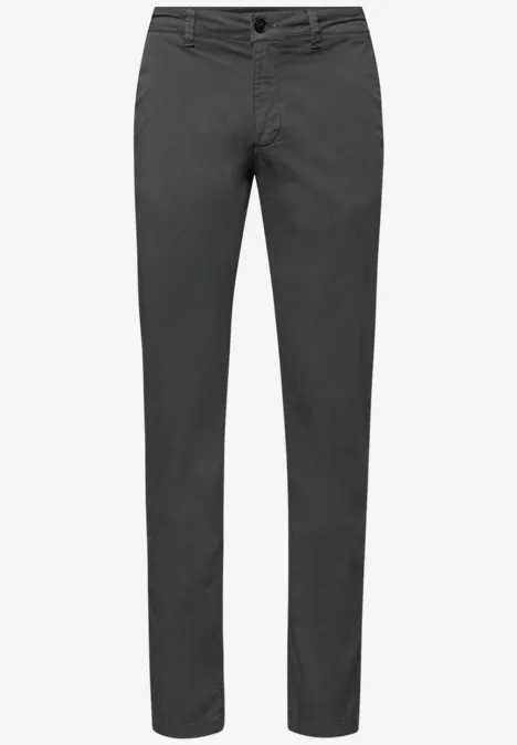 Chino avec ceinture stretch industrial grey