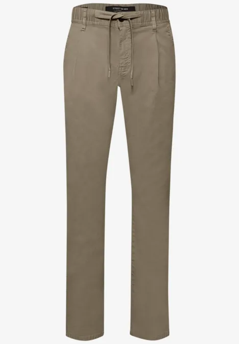 Chino ze strukturą warm sand