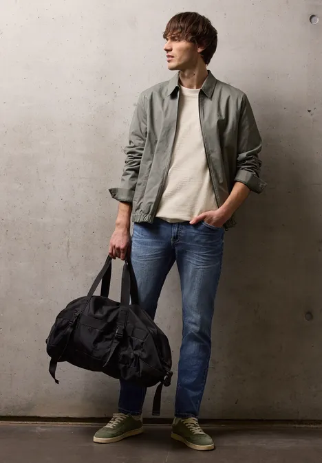 Jeansy Slim Leg indigo blue random wash