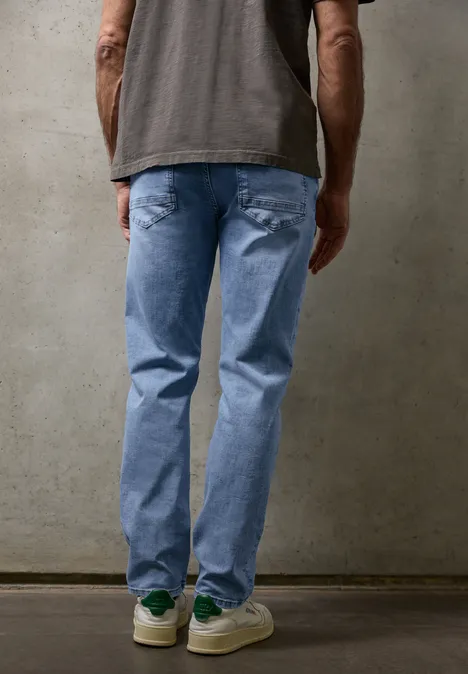 Straight Legs jeans light blue wash