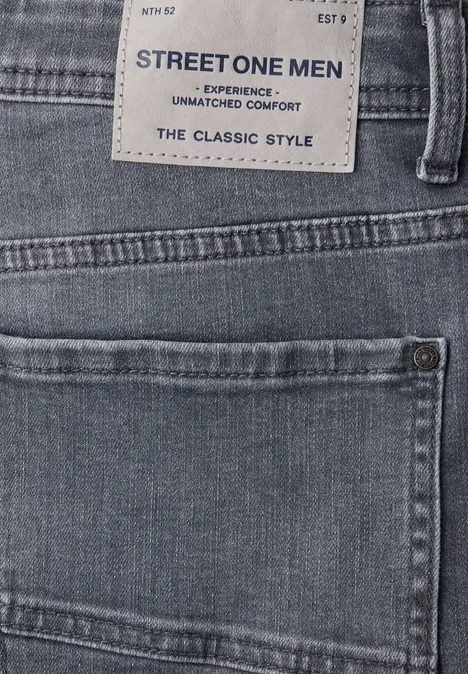 Dżinsowe szorty o regularnym kroju ice grey wash