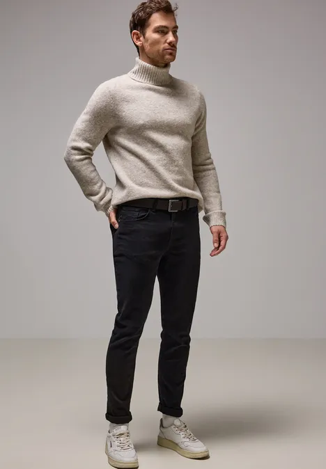 Leren riem Cacao