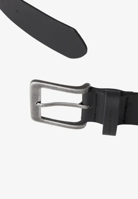 Leren riem Black