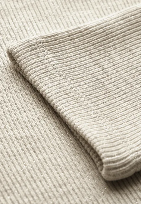 Kleid im Melange-Look oak beige melange