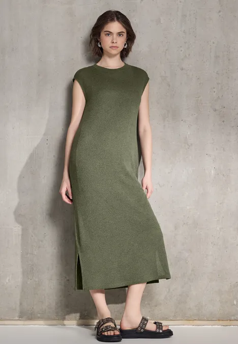 Ärmelloses Kleid peridot green