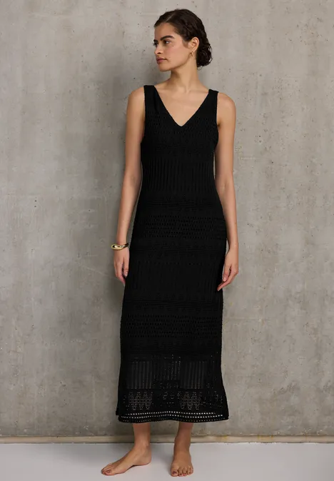 Spitzenkleid Black