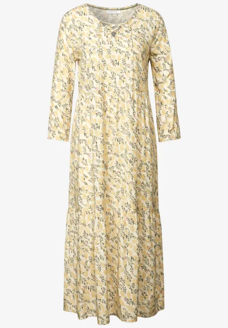 Volant Kleid blend yellow