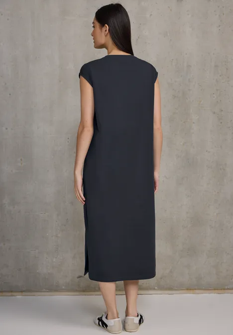 Ärmelloses Jersey-Kleid bristol grey