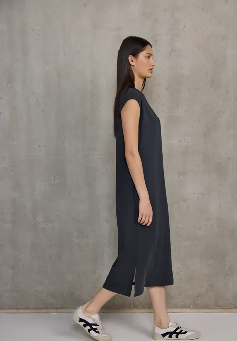 Ärmelloses Jersey-Kleid bristol grey