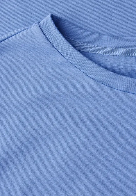 Ärmelloses Jersey-Kleid sunset blue