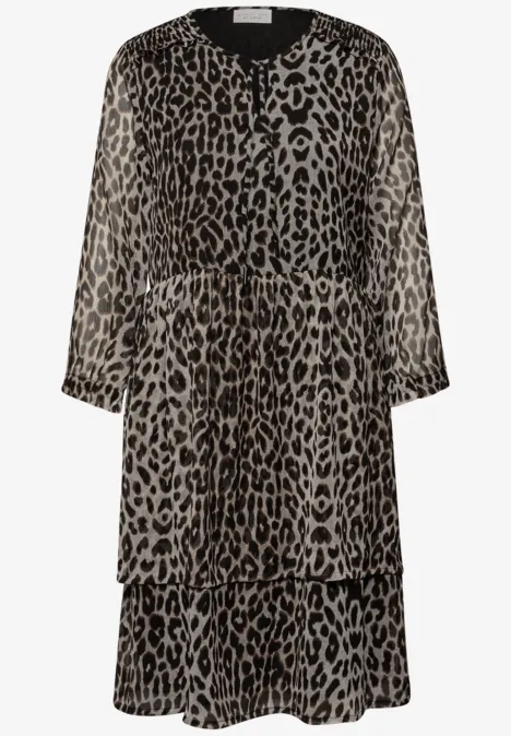 Knielanges Kleid Black