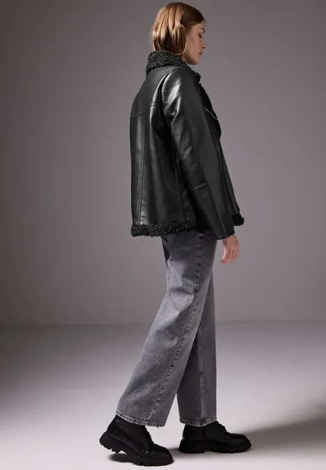 Biker-Jacke Black