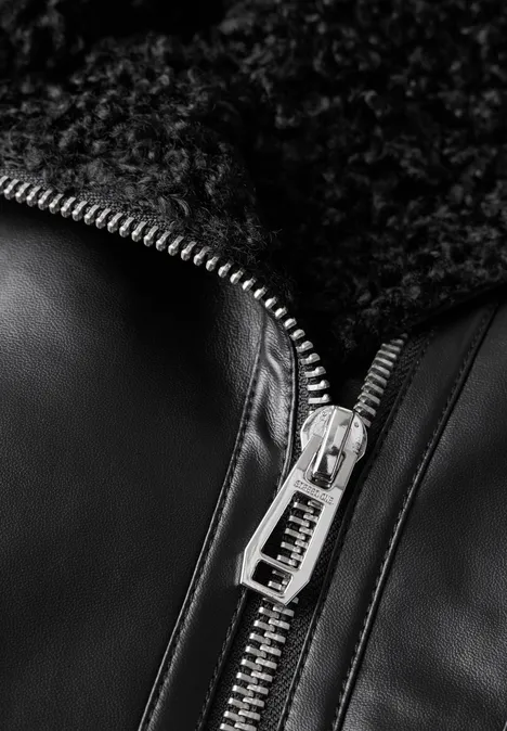 Biker-Jacke Black