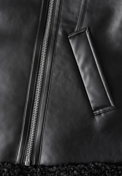 Biker-Jacke Black