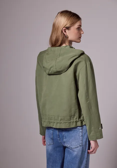 Parka mit Kapuze summer khaki