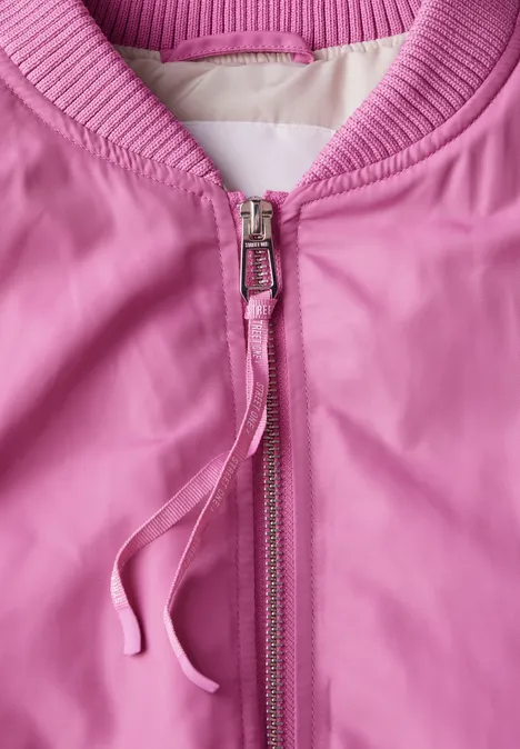 Schimmernder Blouson foxy pink