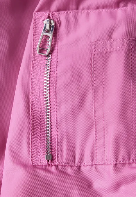 Schimmernder Blouson foxy pink