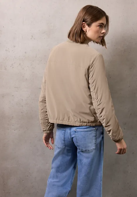 Gevoerde blouson reef sand