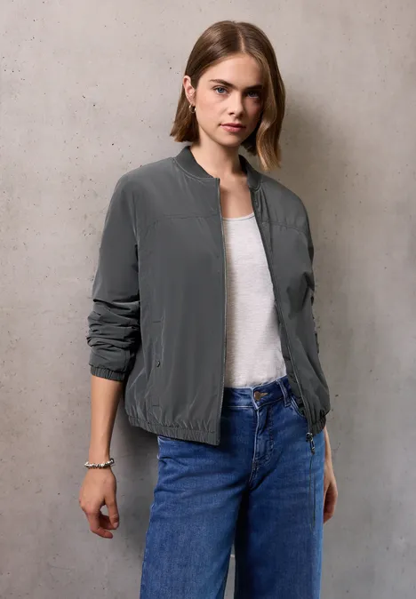 Gefütterter Blouson shore grey