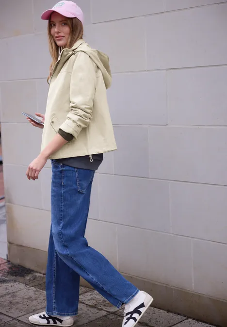 Hoodie Parka powder beige