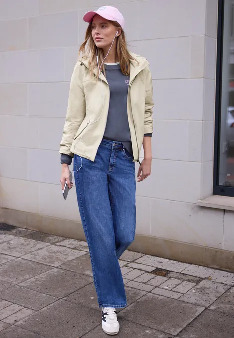 Hoodie Parka powder beige